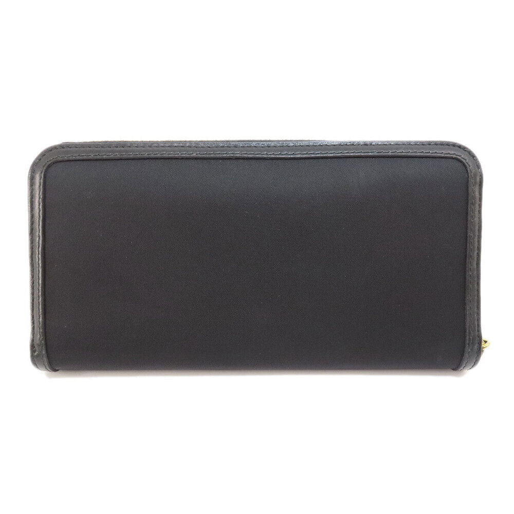 Prada Wallet Long Plate Black